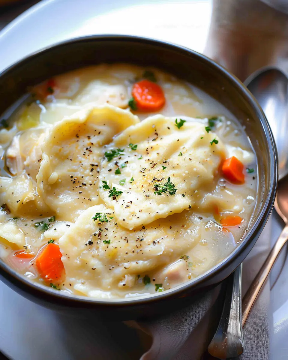 Old Fashioned Chicken and Dumplings: A Cozy Family Favorite