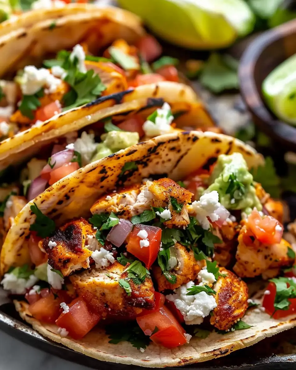 Chicken Street Tacos Recipe: Juicy Flavor with Turkey Bacon Twist