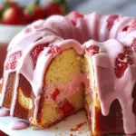Strawberry Milkshake Pound Cake Recipe