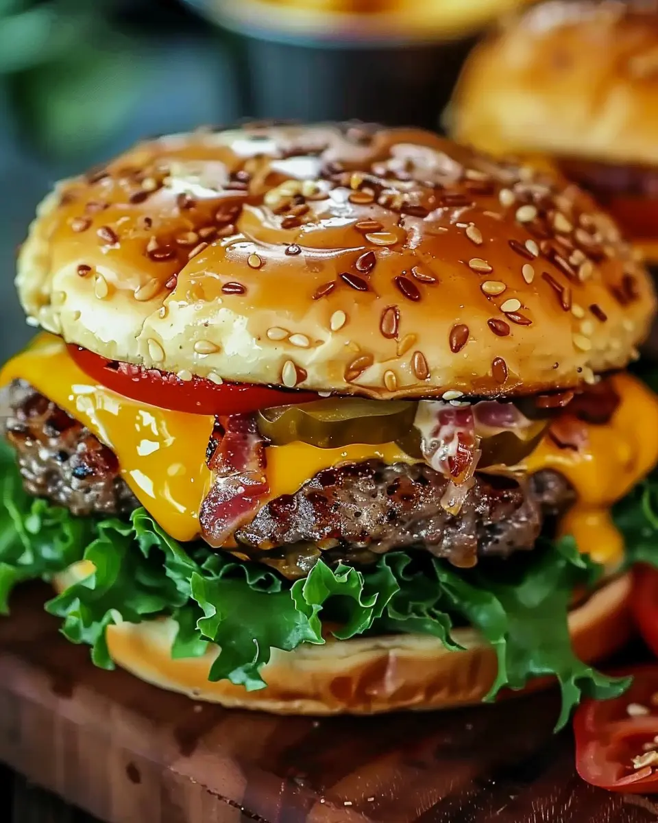 Crack Burgers: Juicy Turkey Bacon and Chicken Ham Delights