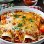 5 Ingredient Beef Enchiladas