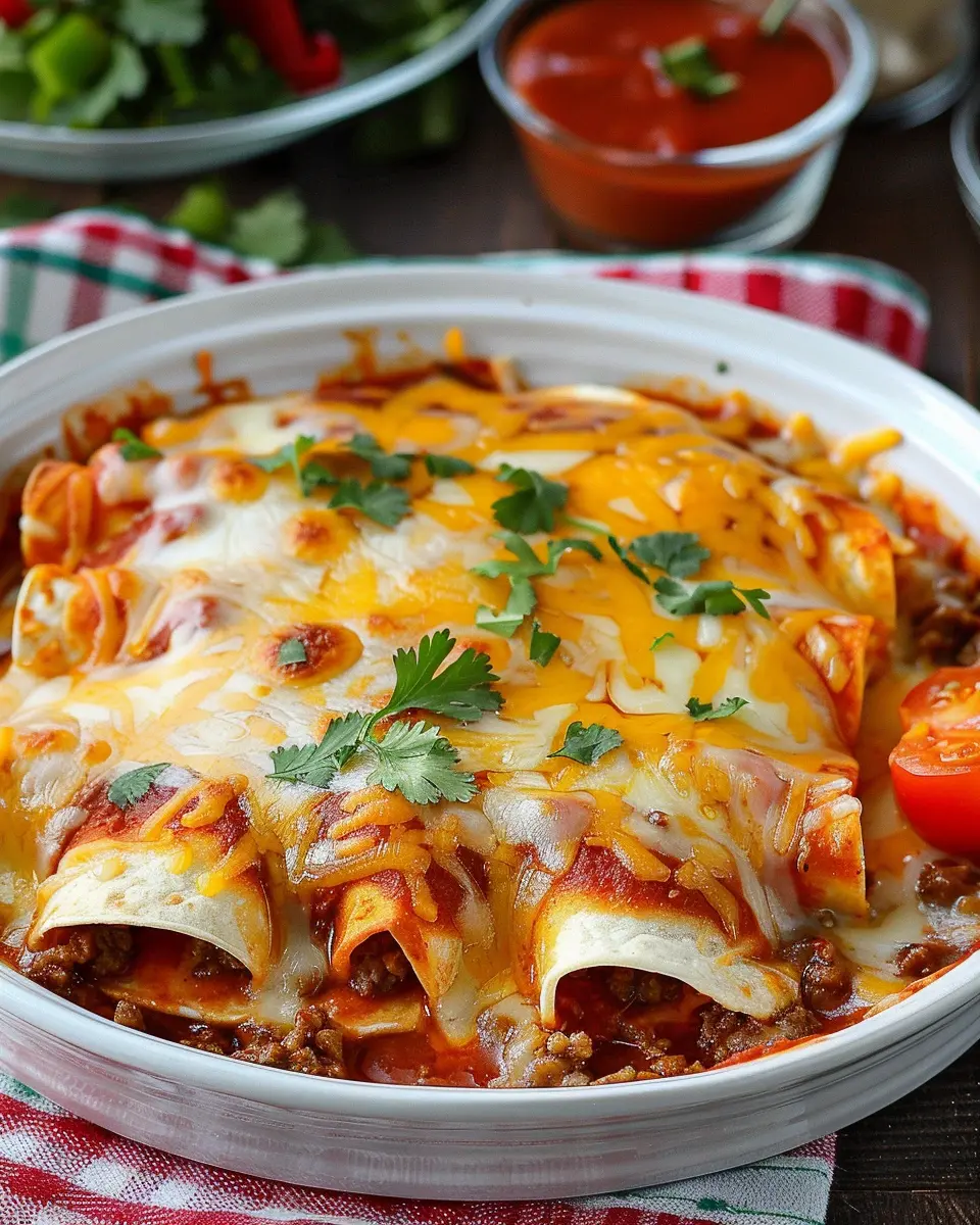 5 Ingredient Beef Enchiladas: Easy, Flavorful Family Dinner