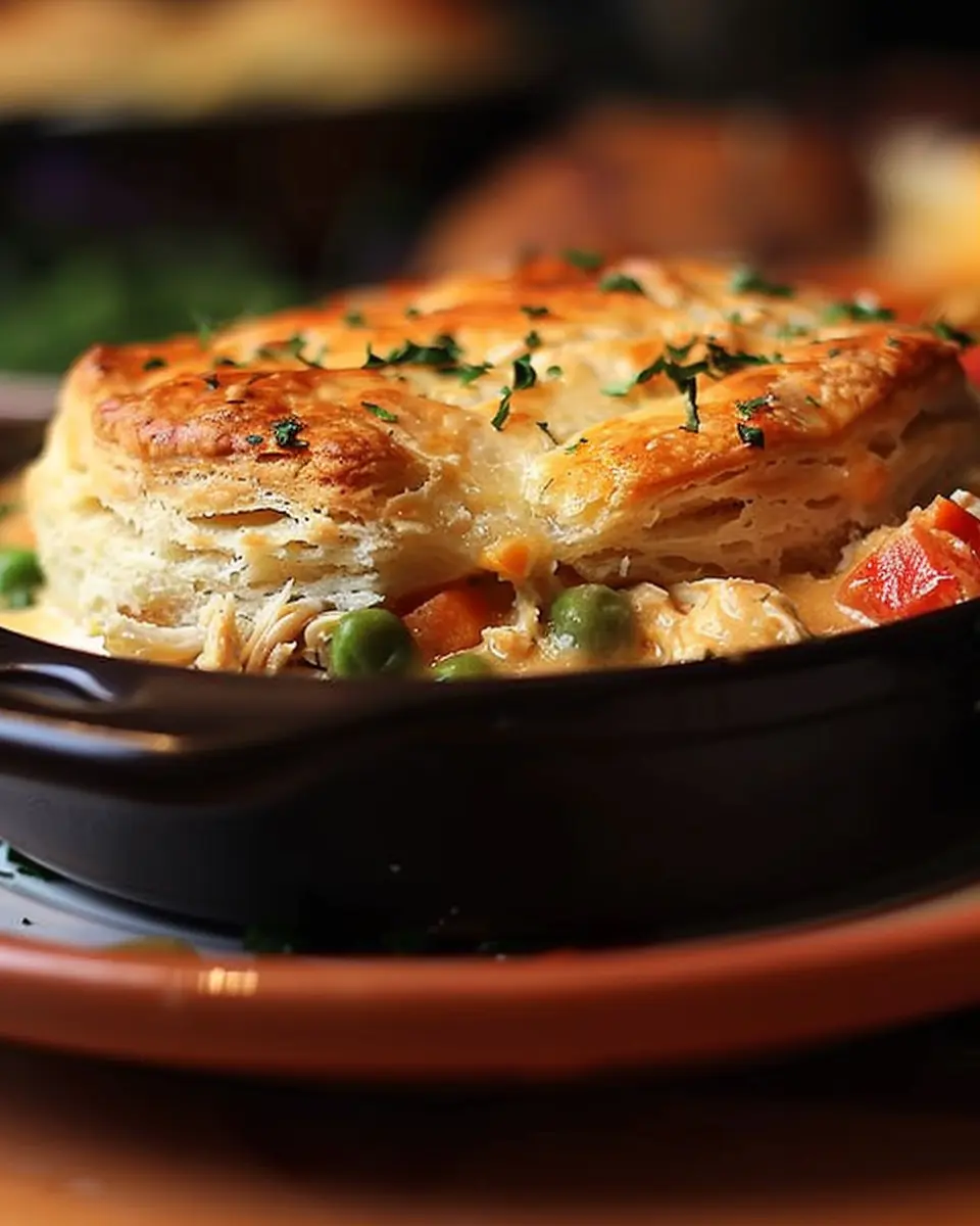 Red Lobster Biscuit Chicken Pot Pie: Indulgent Comfort Food Delight
