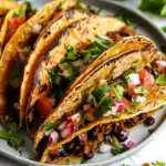 Crispy Sheet Pan Black Bean Tacos
