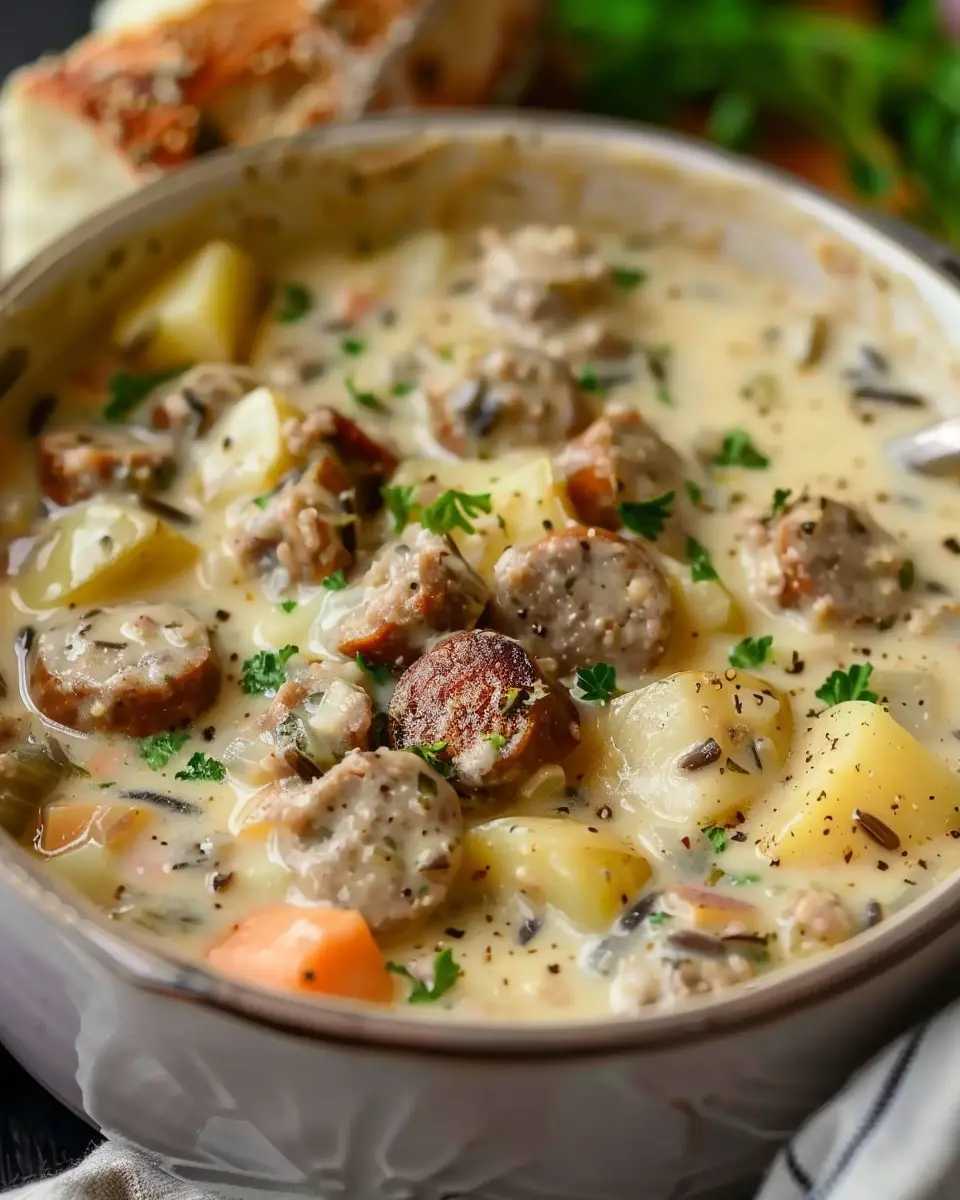 Creamy Sausage Potato Chowder: A Cozy, Indulgent Recipe Delight