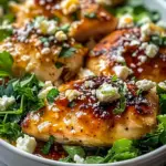 Hot Honey Feta Chicken Dish