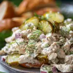 Crunchy Dill Pickle Chicken Salad