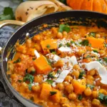 Pumpkin Curry with Chickpeas and Coconut