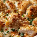 Dump-and-Bake Chicken Parmesan Casserole