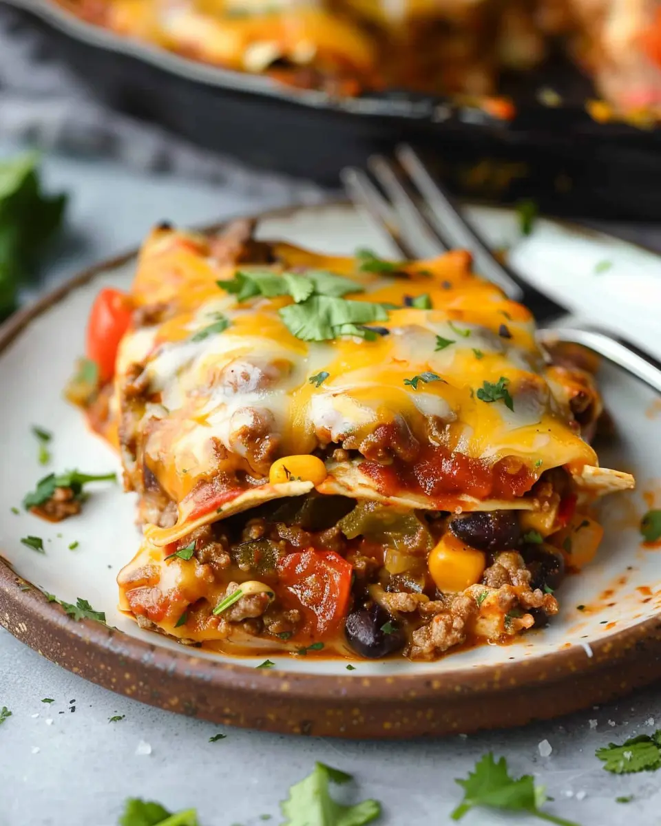 Beef Enchilada Casserole: A Juicy Twist on Comfort Food