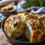 Garlic Herb Dutch Oven Bread