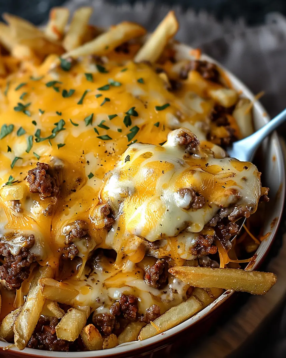 Cheeseburger French Fry Casserole: Indulgent Family Comfort Food