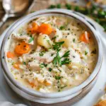 Creamy Chicken and Rice Soup