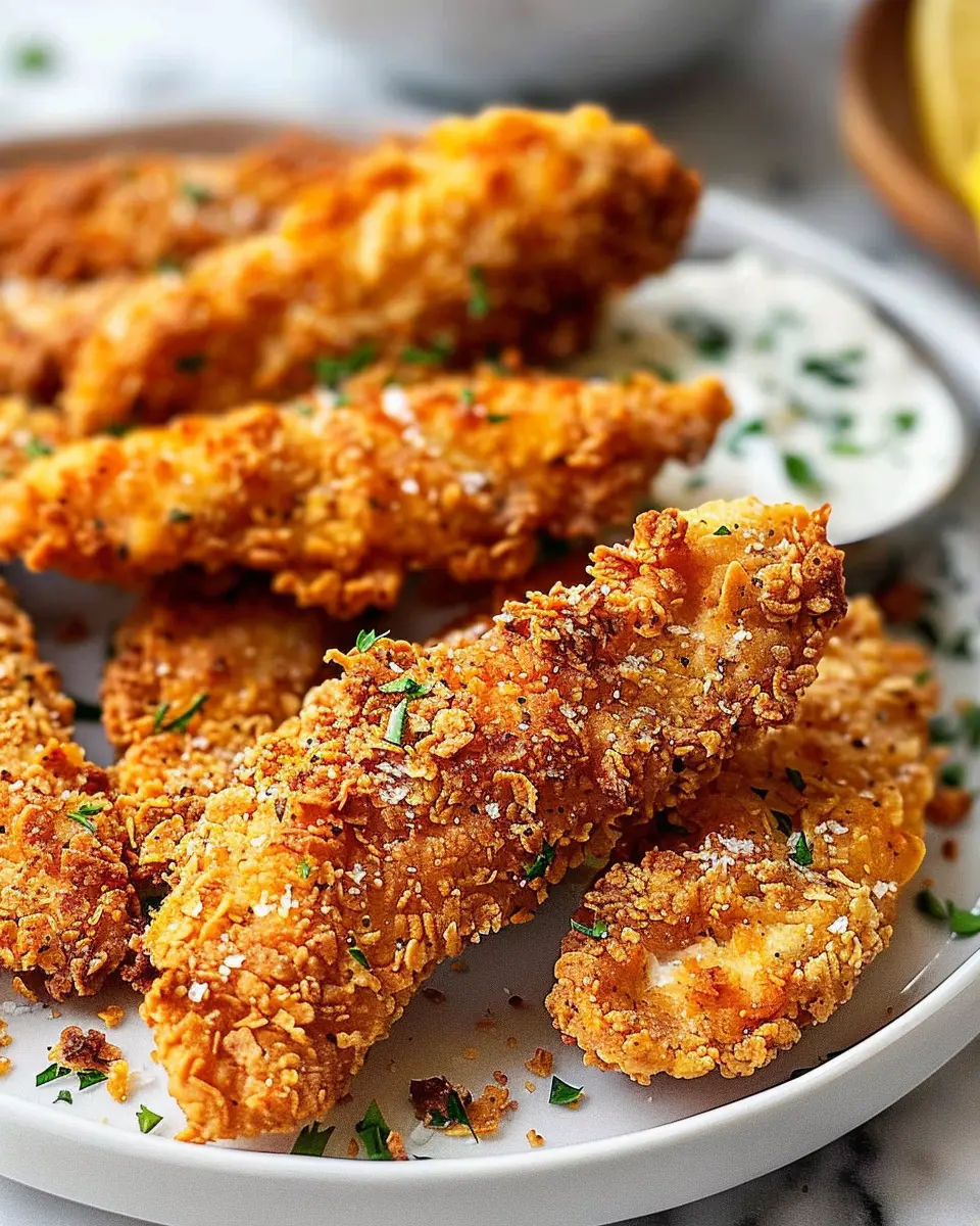 Crispy Oven Baked Chicken Tenders: Easy Family Favorite Recipe
