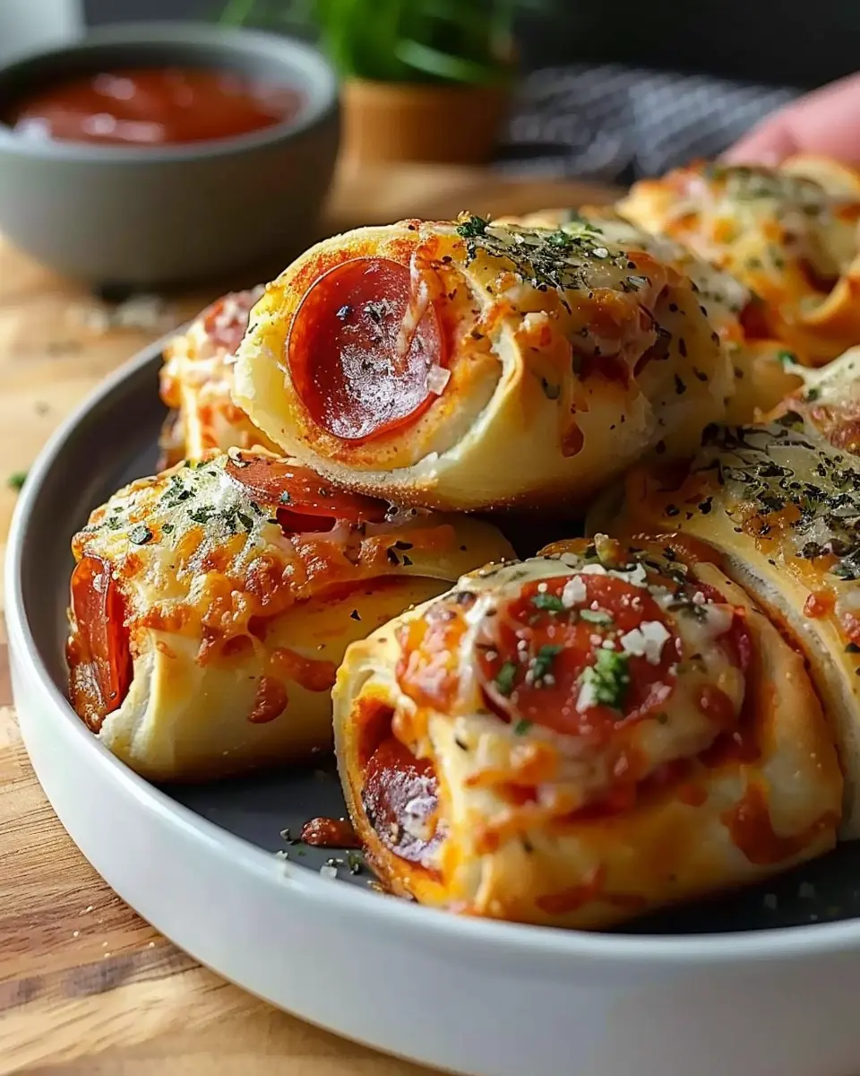 High Protein Pepperoni Pizza Rolls: Easy, Guilt-Free Indulgence