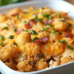Cracked Out Chicken Tater Tot Casserole