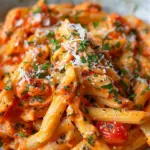 Easy and Creamy Tomato Garlic Pasta Recipe