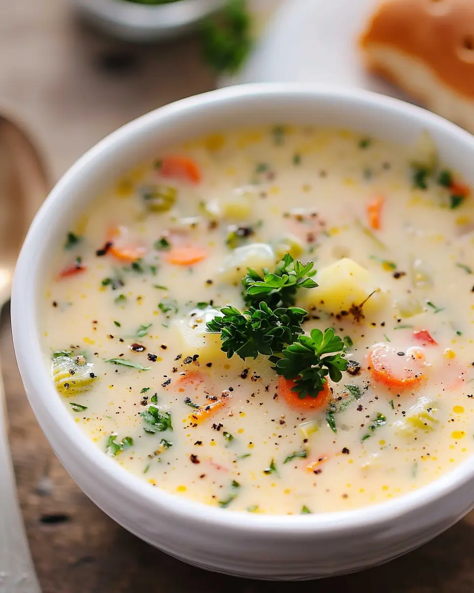 Creamy Vegetable Soup: Easy and Nutritious Comfort in a Bowl