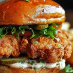 Crispy Buttermilk Fried Chicken Sandwich