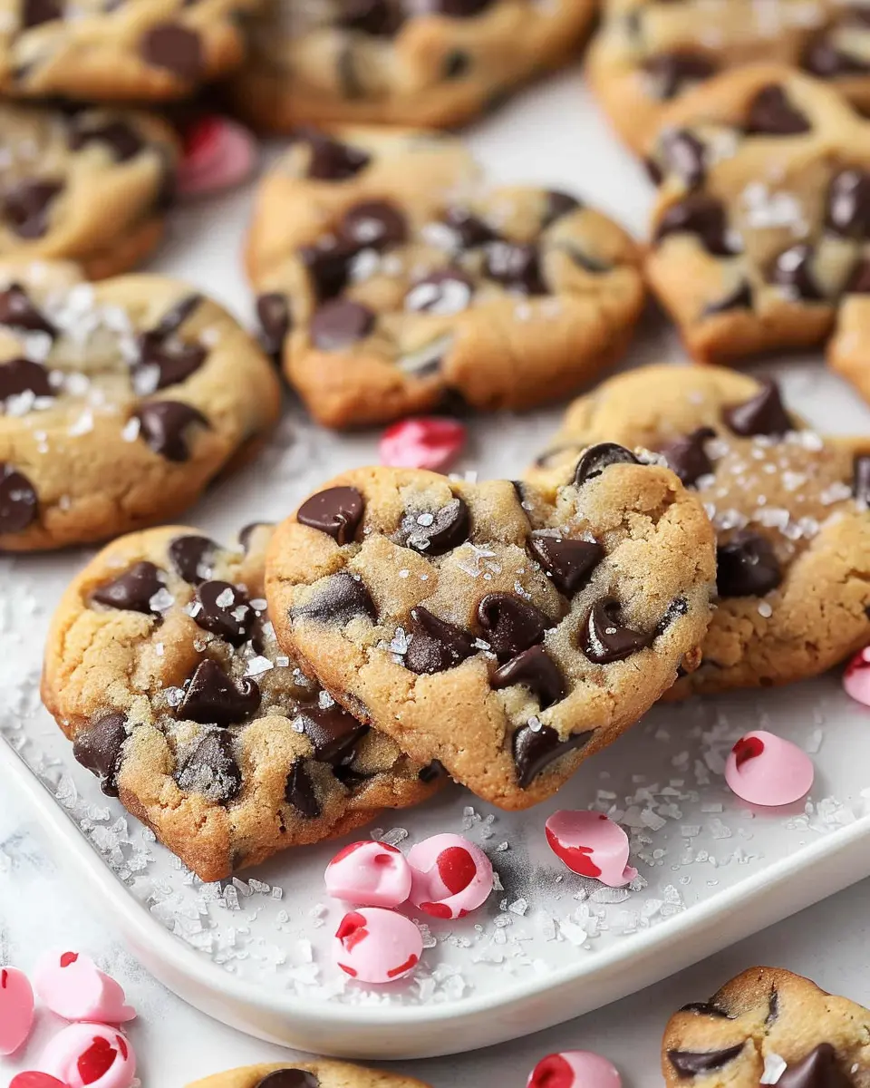 Heart Shaped Chocolate Chip Cookies: The Best Homemade Treats