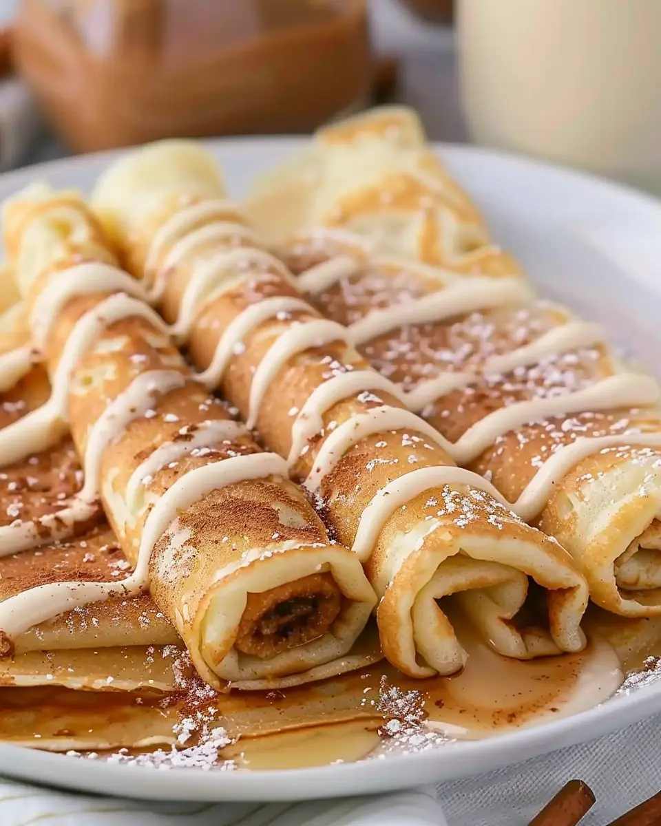 Cinnamon Roll Protein Crepes: Easy Delight for Healthy Indulgence