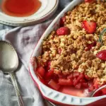 Old-Fashioned Strawberry-Rhubarb Crisp