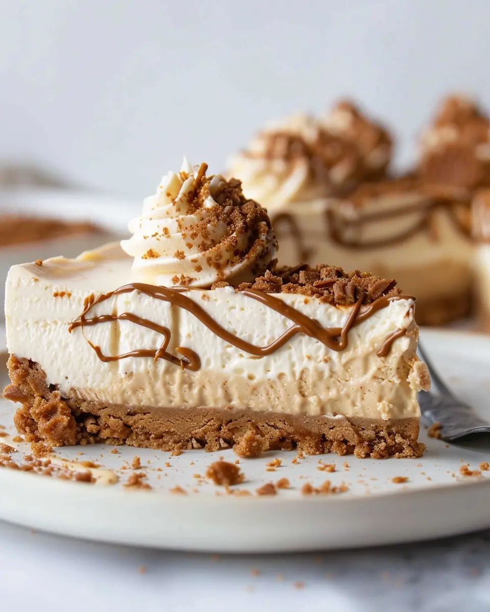 Cookie Butter No Bake Cheesecake: The Ultimate Easy Indulgence