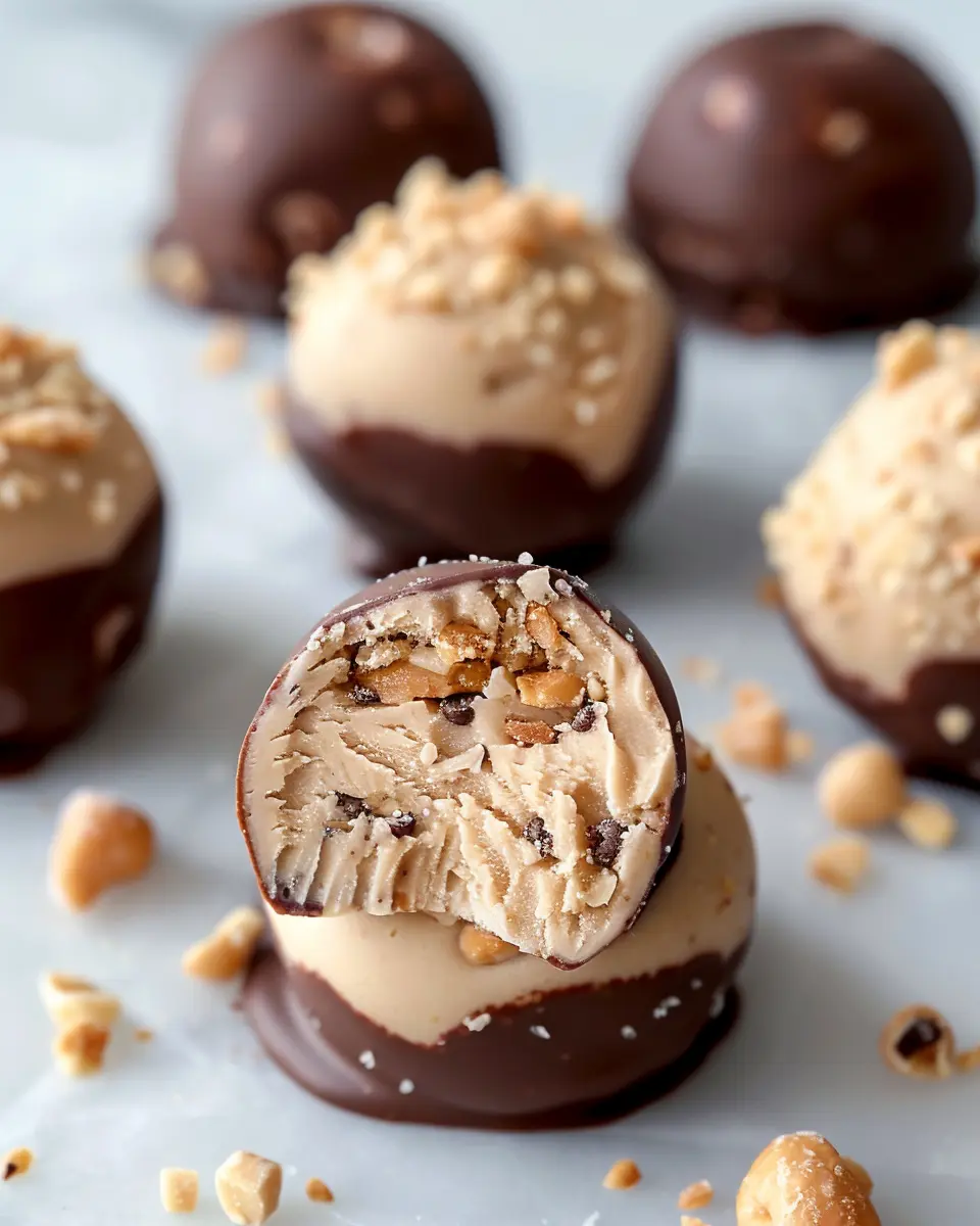 Frozen Greek Yogurt Peanut Butter Bites: The Best Guilt-Free Treat