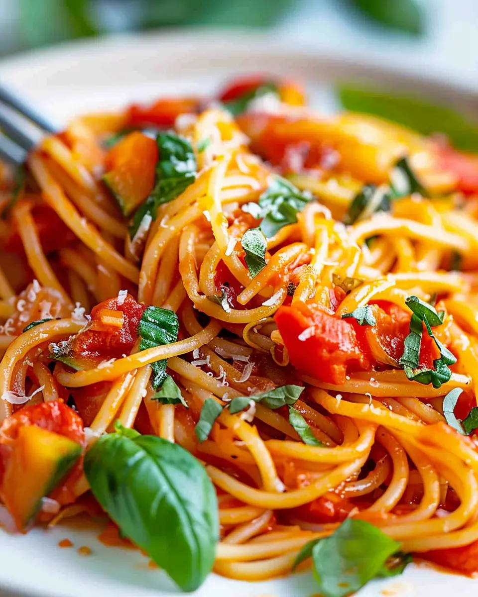 Easy Veggie Spaghetti: A Flavorful Twist for Home Cooks