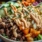 The Best Smash Burger Bowl