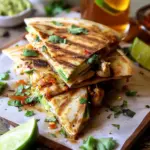 Chipotle Chile Lime Chicken Quesadillas.