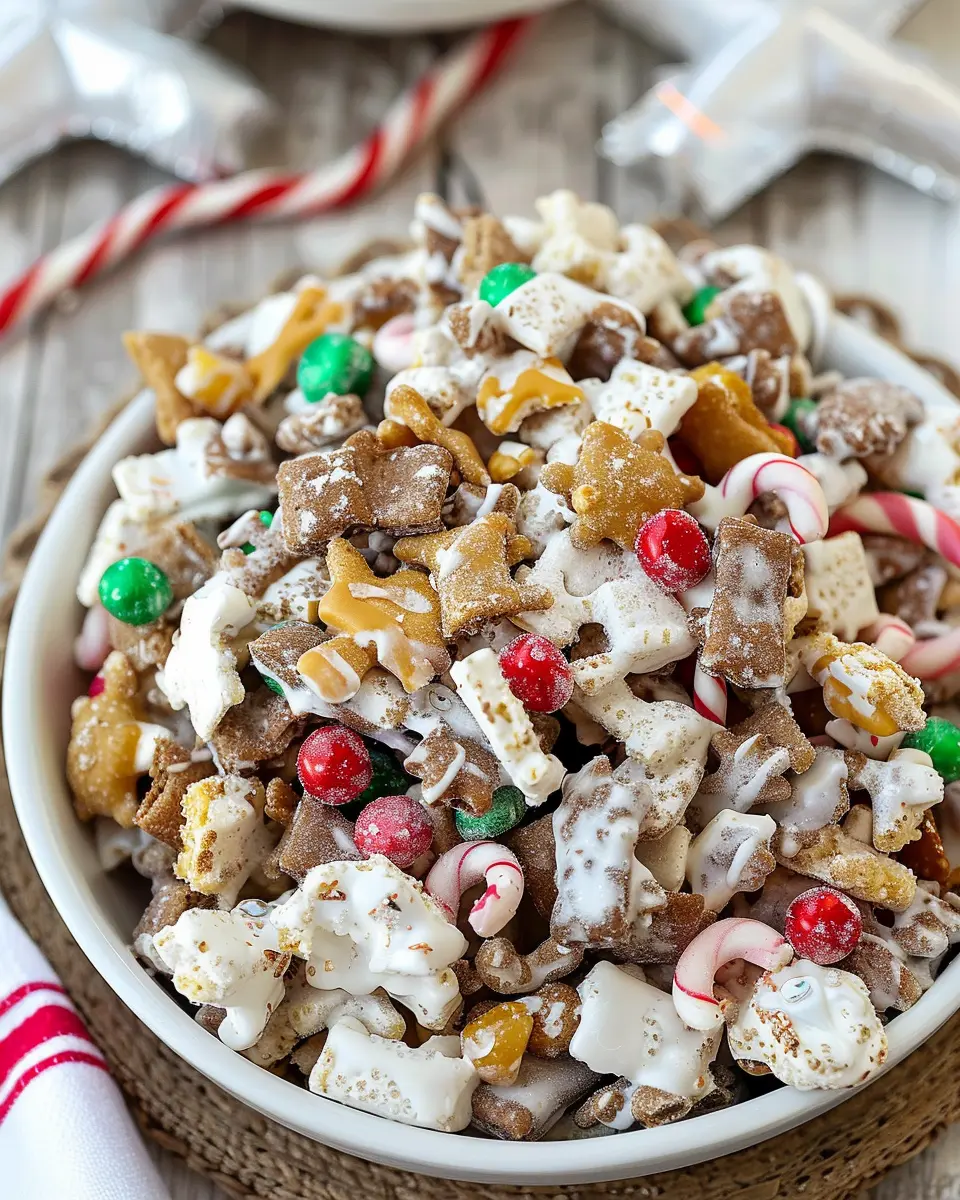 Gluten Free Reindeer Chow: Easy Festive Treat with Turkey Bacon