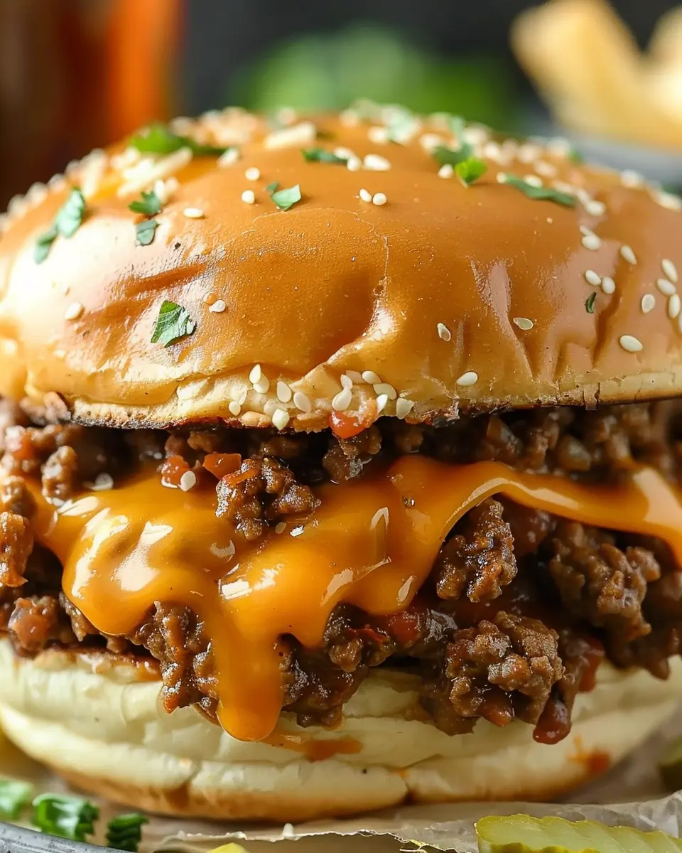 easy big mac sloppy joes recipe with special sauce and turkey bacon