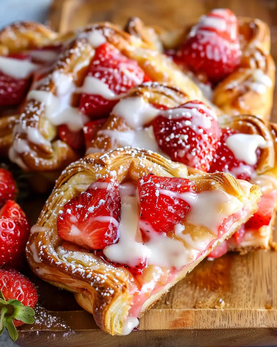 Strawberry Danish Recipe: Easy Delight for Sweet Tooth Cravings