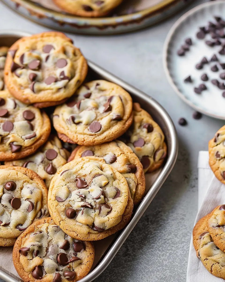 Bakery Style Chocolate Chip Cookies: The Best Homemade Treat