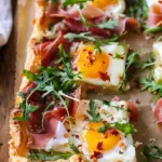 Baked Prosciutto and Egg Breakfast Tart