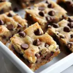 Chewy Chocolate Chip Cookie Bars