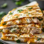 High-Protein Chicken Ranch Quesadilla