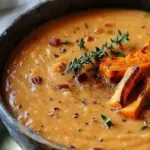 Savory Italian Sweet Potato Soup