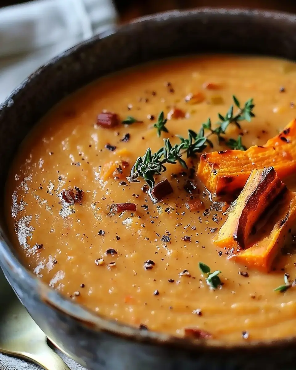 Savory Italian Sweet Potato Soup: A Cozy Comfort Food Delight