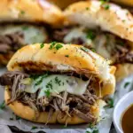 Crockpot French Dip Sandwiches