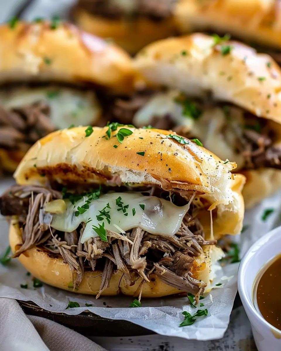 Crockpot French Dip Sandwiches: Easy, Juicy Comfort Food Delight